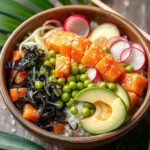 salmon poke bowl