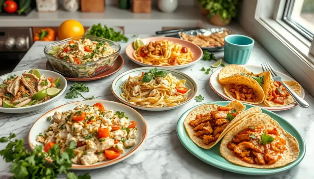 recipes for leftover chicken