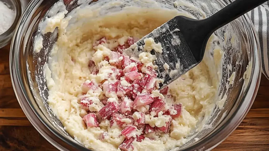 Rhubarb Muffin