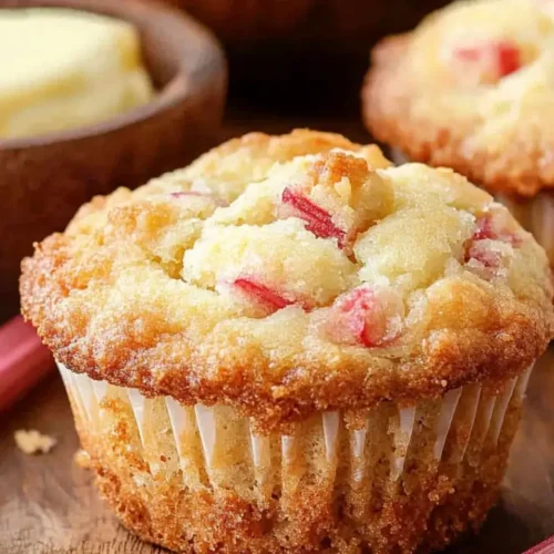Rhubarb Muffins